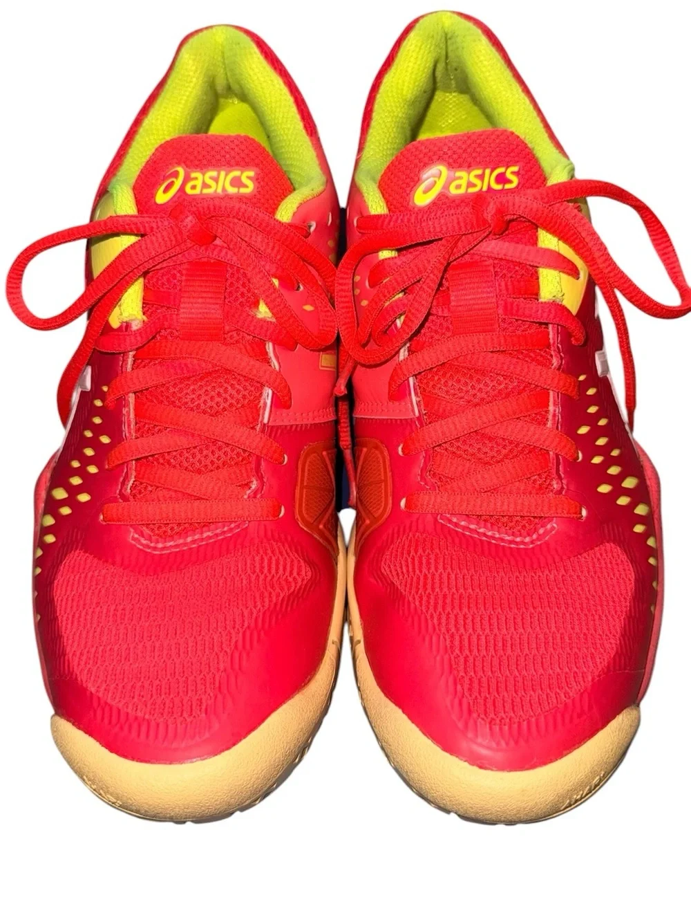 ASICS Women's Gel-Challenger 12 Clay Tennis Shoes Laser Pink & Neon Yellow